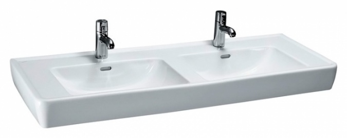 Раковина Laufen Pro A 8.1496.7.000.104.1 двойная фото 1