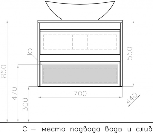 Тумба с раковиной  фото 8