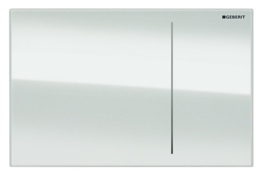 Кнопка смыва Geberit Sigma 70 115.620.SI.1 белый фото 1
