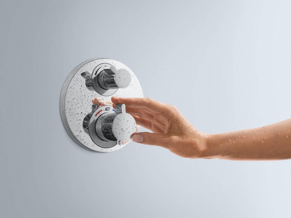Термостат Hansgrohe Ecostat S 15757000 для душа фото 2