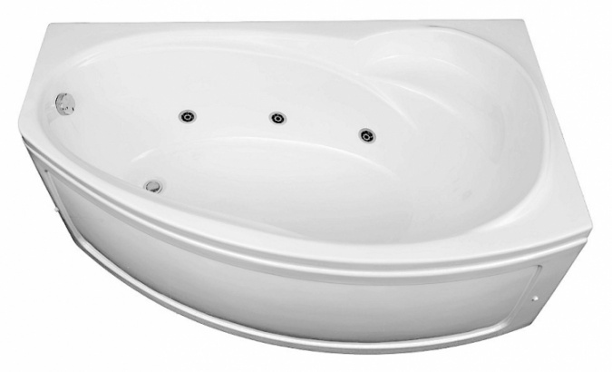 Акриловая ванна Aquanet Jersey 170x100 R фото 4