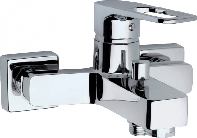 Смеситель Paini Flat KKCR1112SLMKM для ванны с душем фото 1