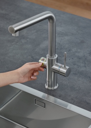 Смеситель Grohe Red II Duo 30327DC1 для кухонной мойки, с водонагревателем фото 2