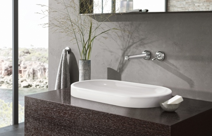 Смеситель для раковины Grohe Eurodisc Joy, излив 230 мм фото 3