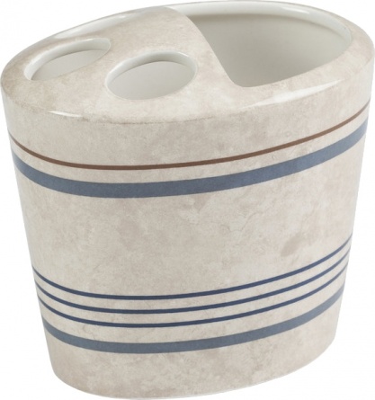 Стакан Creative Bath Ticking Stripe для зубных щеток фото 1