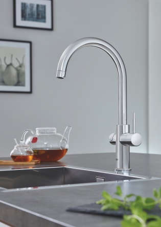 Смеситель Grohe Red II Duo 30079001 для кухонной мойки, с водонагревателем фото 9