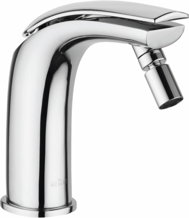 Смеситель Webert Aria AI840102015083 хром, ручка brina, для биде фото 1