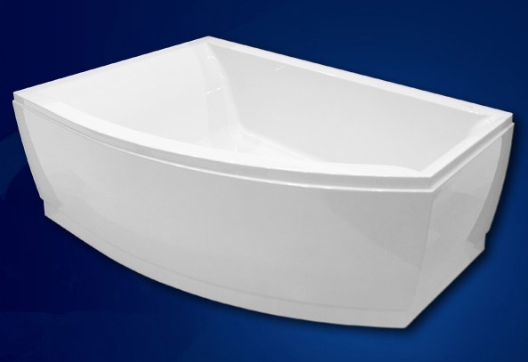 Акриловая ванна Vagnerplast Veronela 160 L ультра белый фото 4