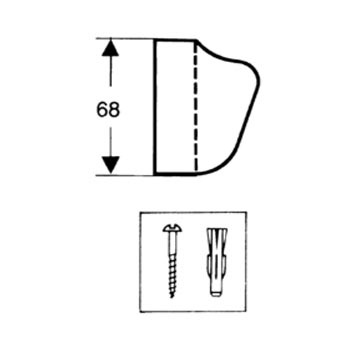 Настенный держатель Hansgrohe фото 2