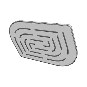 Верхний душ Jaquar Maze OHS-CHR-85859M фото 2