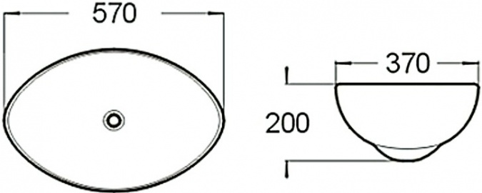 Раковина SantiLine SL-1021 фото 2