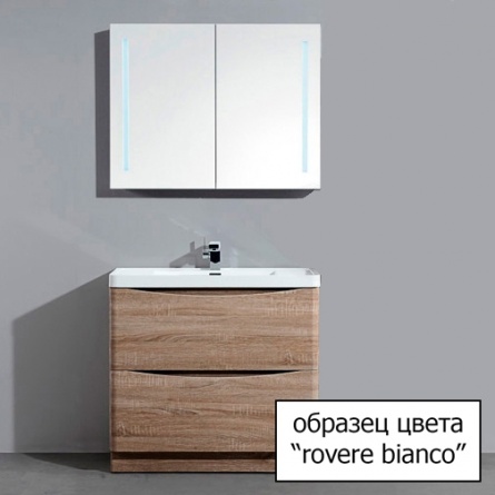 Тумба для комплекта BelBagno Piramide 65  rovere bianco фото 2