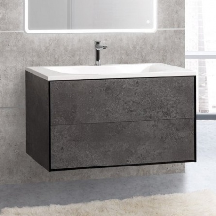Мебель для ванной Cezares Premier HPL 100 BLUM manganese фото 3