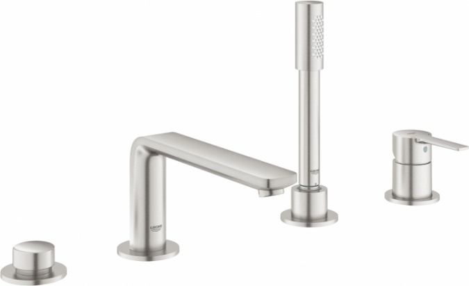 Смеситель Grohe Lineare 19577DC1 на борт ванны фото 1