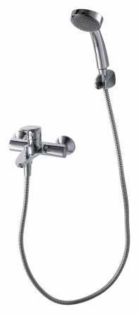 Смеситель Bravat Drop F64898C-B для ванны с душем фото 1