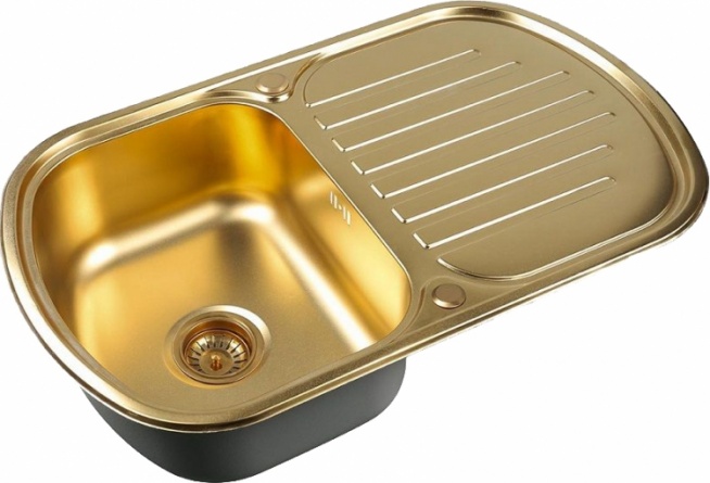 Мойка кухонная Zorg Inox Pvd SZR-7749 bronze фото 1