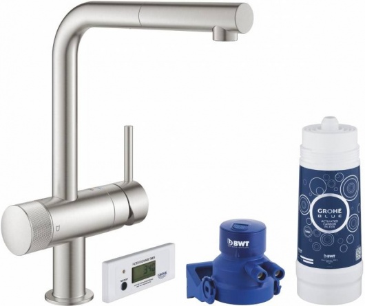 Смеситель Grohe Blue Pure Minta 30382DC0 с функцией фильтрации фото 1