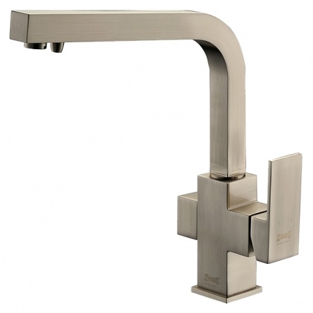 Смеситель Zorg Clean Water ZR 311 YF-nickel для кухонной мойки фото 1