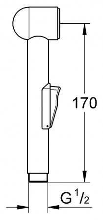 Гигиенический душ Grohe Trigger Spray фото 2