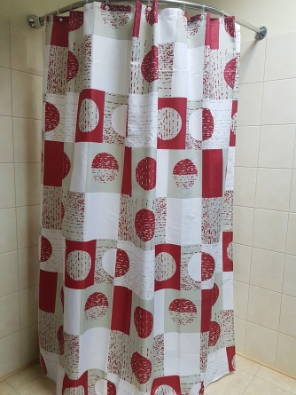 Штора для ванной Bath Plus штора для ванной 2100F/9 red фото 2