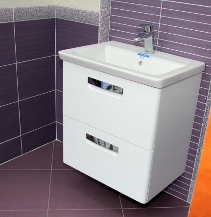 Мебель для ванной Roca Gap 60 белая матовая фото 5