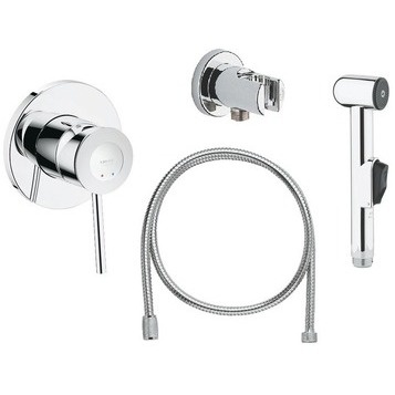 Гигиенический набор Grohe BauClassic (124434) фото 1