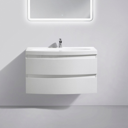 Тумба для комплекта BelBagno Prospero 92 bianco lucido фото 1