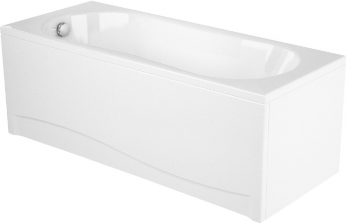 Акриловая ванна Cersanit Nike 150 ультра белый (без панели, без опоры) фото 5