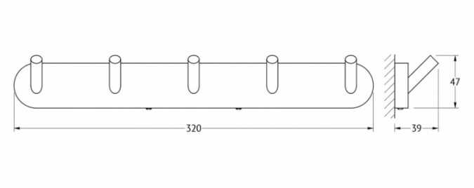 Крючок Artwelle Harmonie HAR 003 фото 2