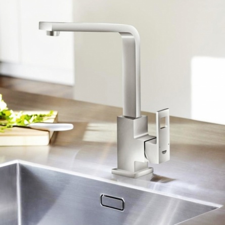 Смеситель Grohe Eurocube  для кухонной мойки фото 2