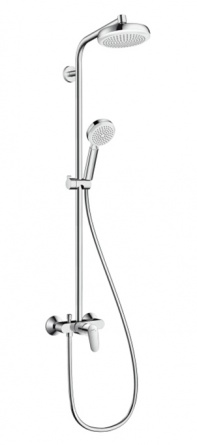Душевая стойка Hansgrohe Crometta 160 1 Jet  с однорычажным смесителем фото 1