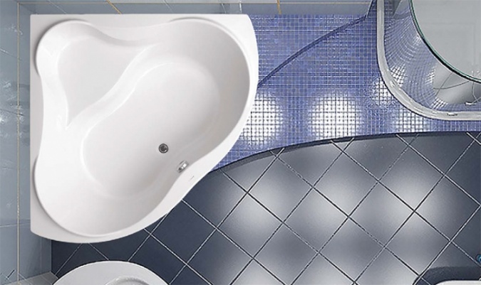 Акриловая ванна Vagnerplast Iris 143x143 фото 2