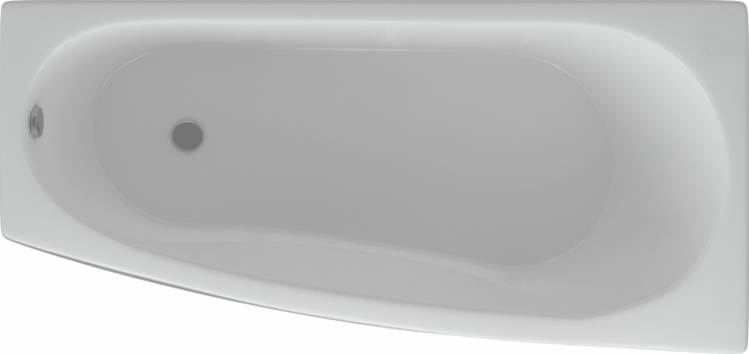 Акриловая ванна Акватек Пандора R, с фронтальным экраном фото 1