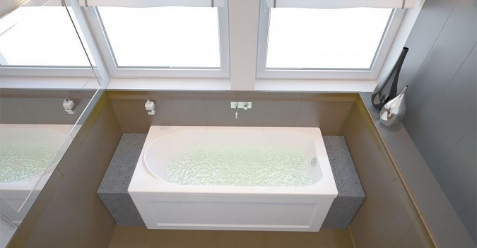 Акриловая ванна Aquanet West 150x70 с каркасом фото 2