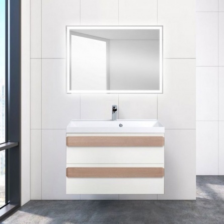 Тумба для комплекта BelBagno Aurora 80 bianco opaco фото 2