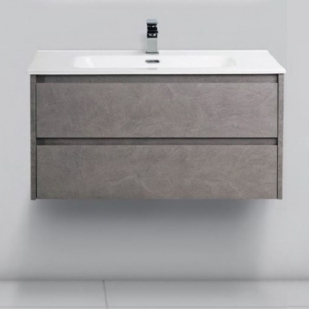 Тумба для комплекта BelBagno Kraft 100 pietra grigio фото 1