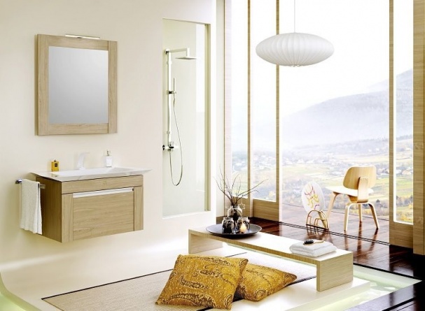 Мебель для ванной Aqwella 5 stars Simphony Т7/1 дуб сонома фото 2