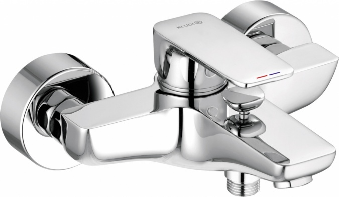 Смеситель Kludi Pure&Style 406810575 для ванны с душем фото 1
