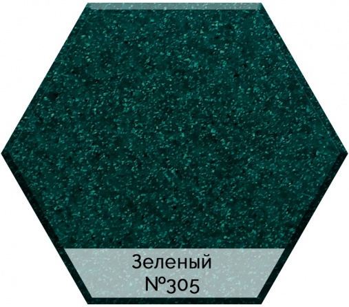 Мойка кухонная AquaGranitEx M-56 зеленая фото 3