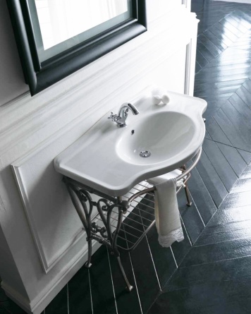 Раковина Galassia Ethos  95 см 3 отверстия фото 5