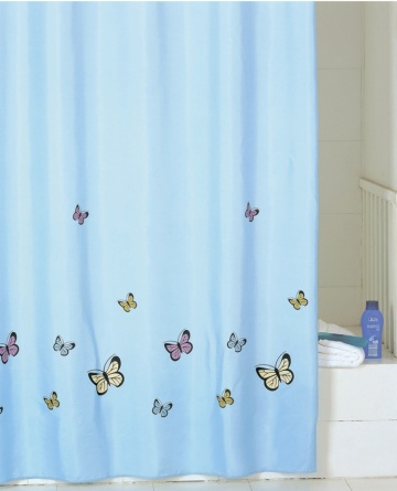 Штора для ванной Iddis Blue Butterfly фото 2