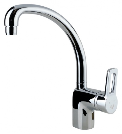 Смеситель Timo Junior-Inox 1906F для кухонной мойки фото 1