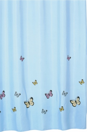 Штора для ванной Iddis Blue Butterfly фото 1
