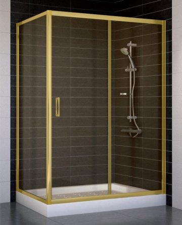 Душевой уголок Vegas Glass ZP+ZPV 130*70 09 05 стекло бронза, 130x70 фото 1