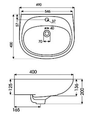 Рукомойник Santek Анимо 50 фото 9