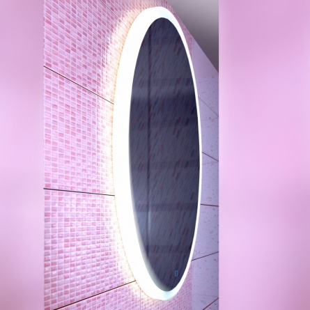 Зеркало Бриклаер Эстель-3 60 с подсветкой, сенсор на зеркале фото 2