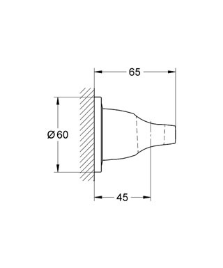 Держатель для душа Grohe Ondus фото 2