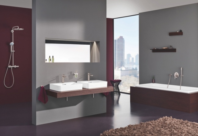 Смеситель Grohe Lineare 19297DC1 для ванны с душем фото 2
