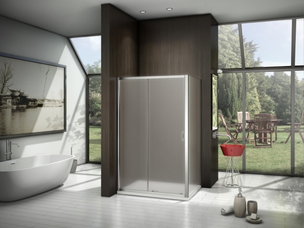 Душевой уголок Good Door Latte WTW+SP-G-WE 120x90 фото 3