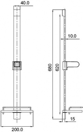 Душевая штанга Iddis S316101 фото 2